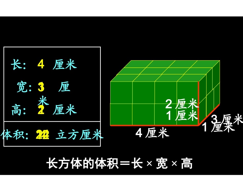 104长方体和正方体的体积_第3页