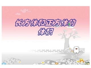 104长方体和正方体的体积