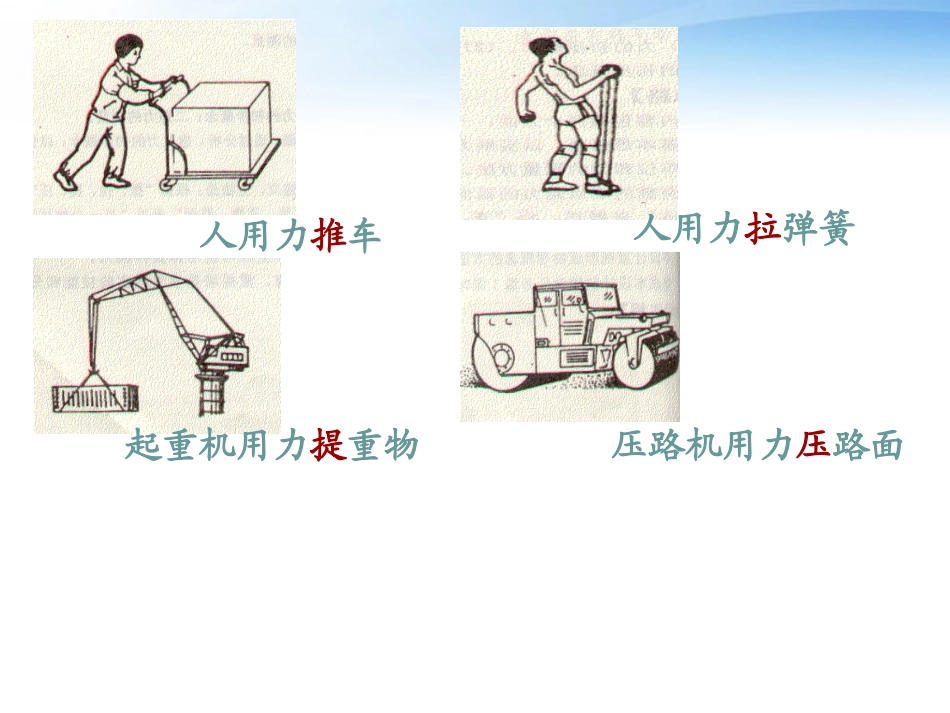 广西省宾阳中学2011-2012学年高一物理-1.1-力(1)课件_第2页