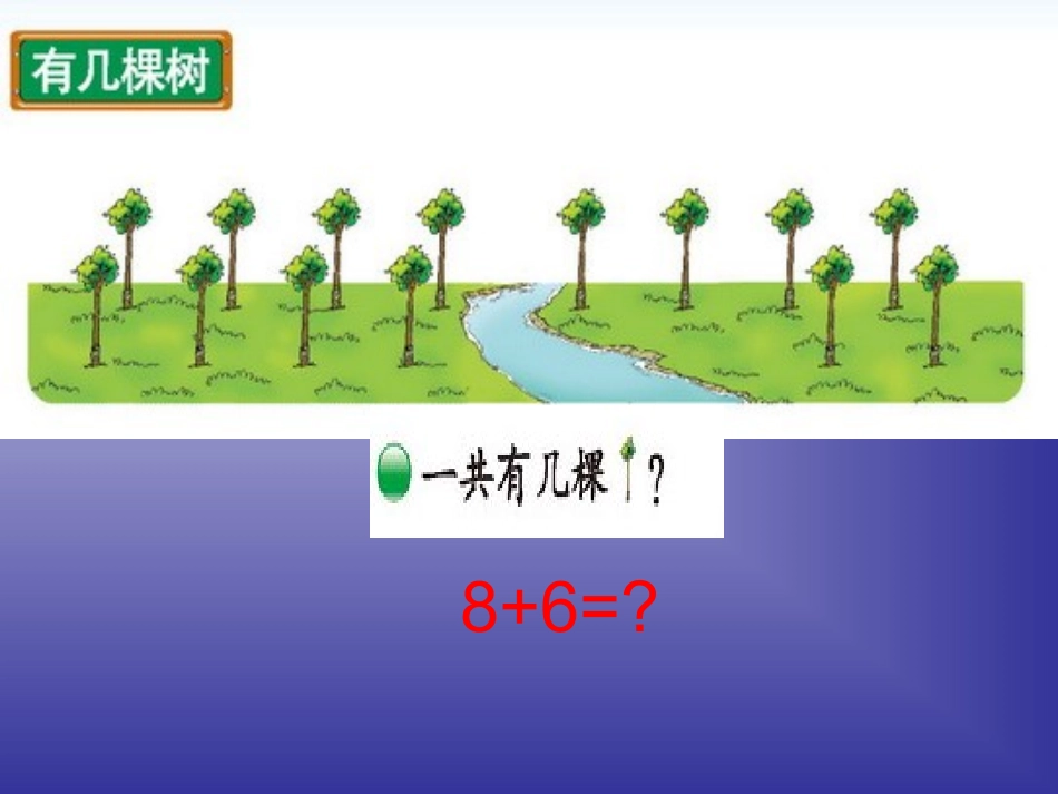 一年级数学上册课件-8加几_第3页