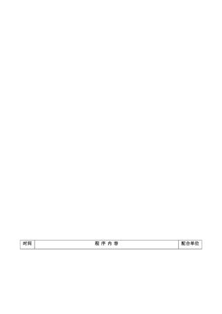 2009年10月13日脱蜡装置停工程序