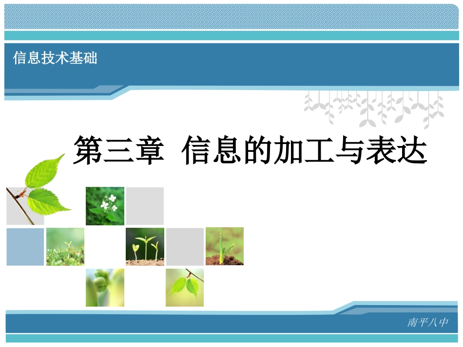 文本信息的加工与表达_第1页