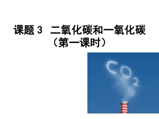 6-2二氧化碳及一氧化碳