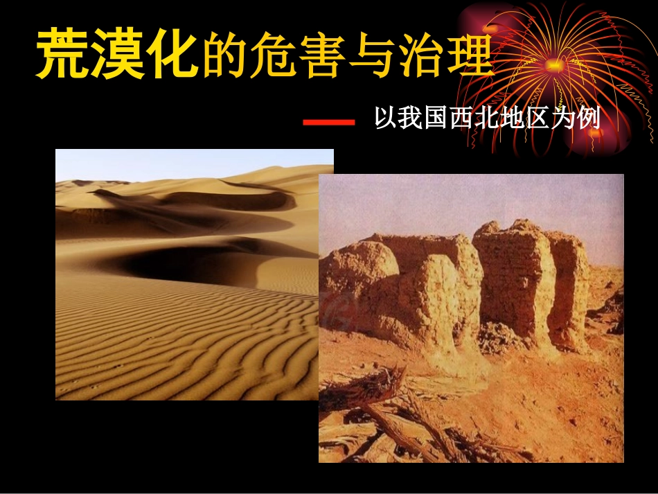 3.2.1荒漠化的危害与治理_第3页