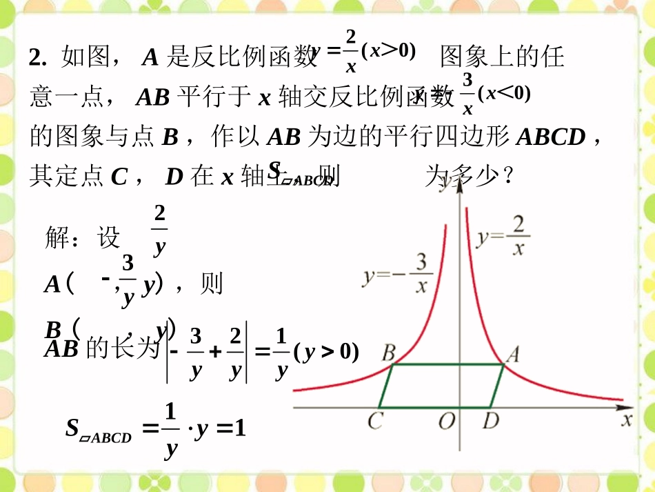 拓展3-反比例函数的应用_第2页