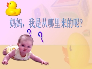 课件(人的生殖和发育)