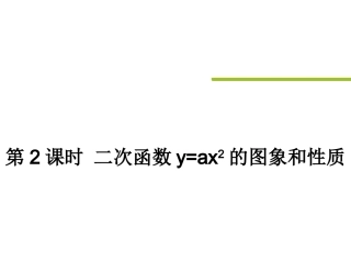 y=ax2r图象与性质