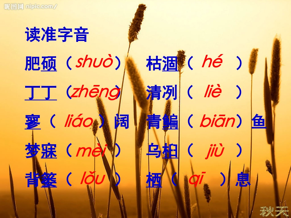 秋天-何其芳-ppt_第3页