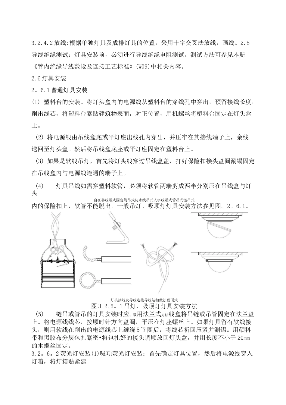 灯具安装施工工艺_第2页