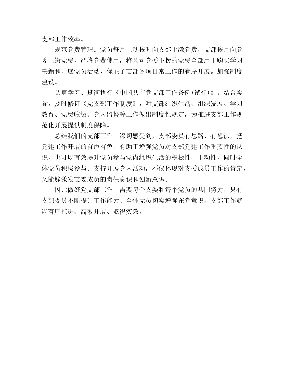 2024年支部党建工作经验交流发言 _第3页