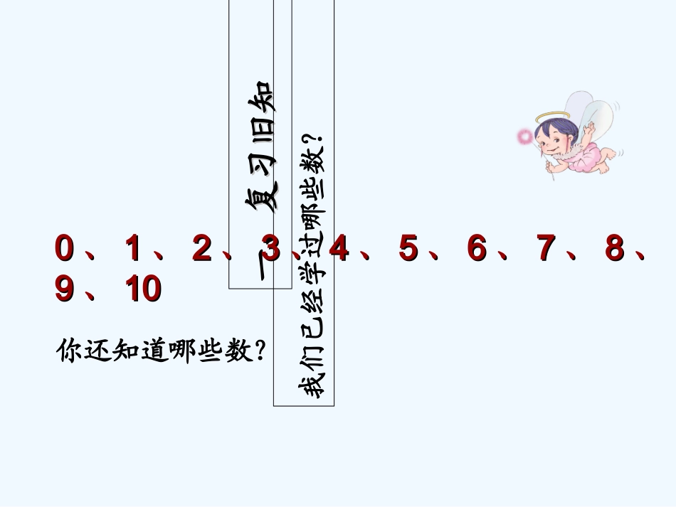 小学数学人教2011课标版一年级数数读数数序_第2页