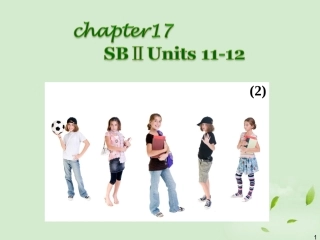 广西省2013届高考英语轮一轮复习-Chapter17-SBⅡ-Units-11～12(2)课件