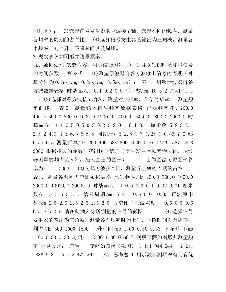 2024422115728示波器实验 _第2页