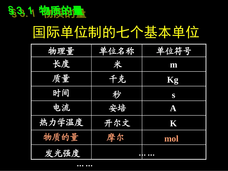 第一节物质的量_第3页
