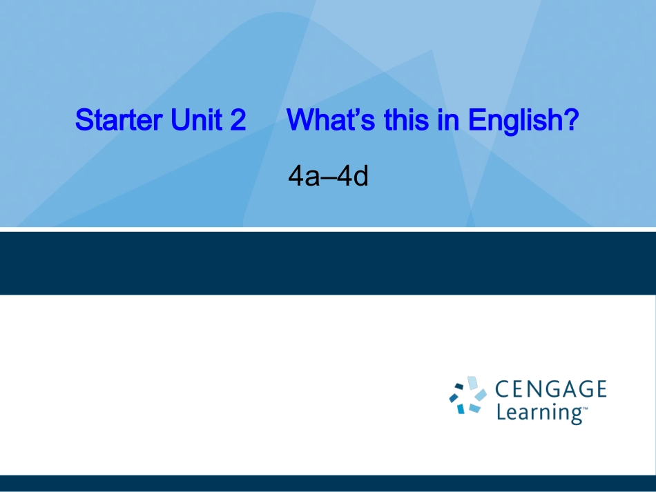 7A-StarterUnit2PPT4_第1页