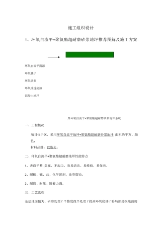 环氧自流平+聚氨酯罩面