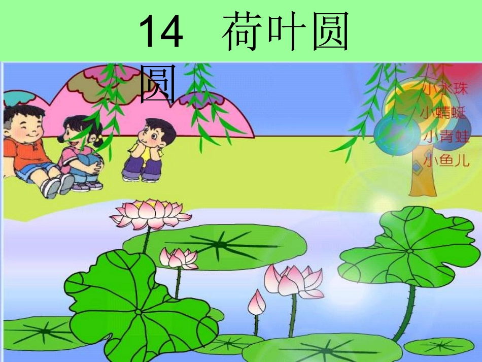 荷叶圆圆-2公开课课件_第1页