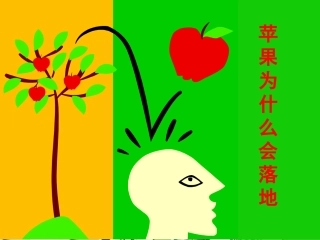 青岛版小学科学四年级上册《苹果为什么落地》课件3