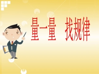 《量一量-找规律》课件