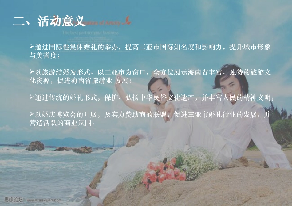 2009年五一世界中式集体婚礼暨婚庆博览会策划方案_第3页