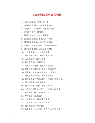 2024消防安全宣传标语 (2) 