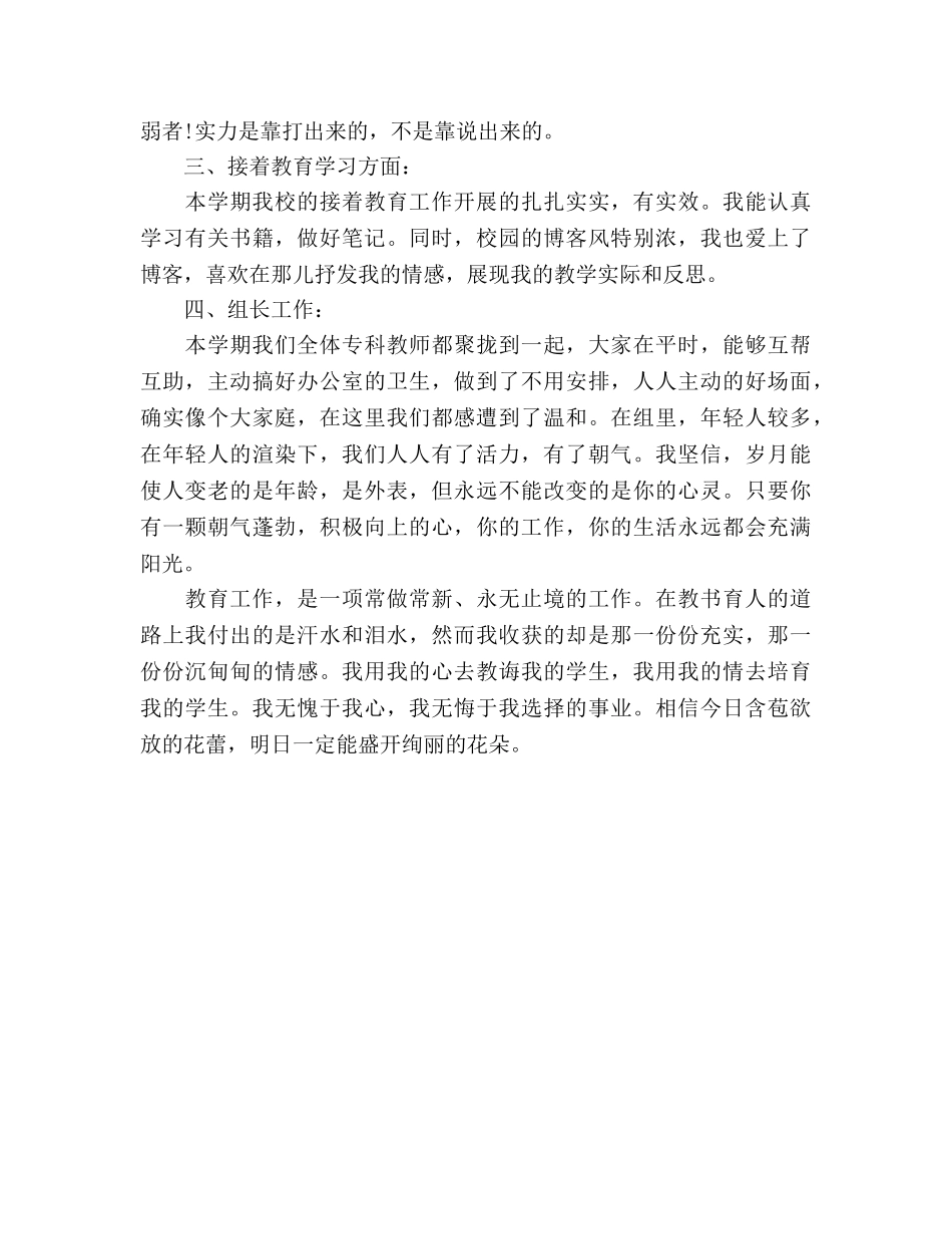 2024年小学英语教师工作参考总结(1) _第2页