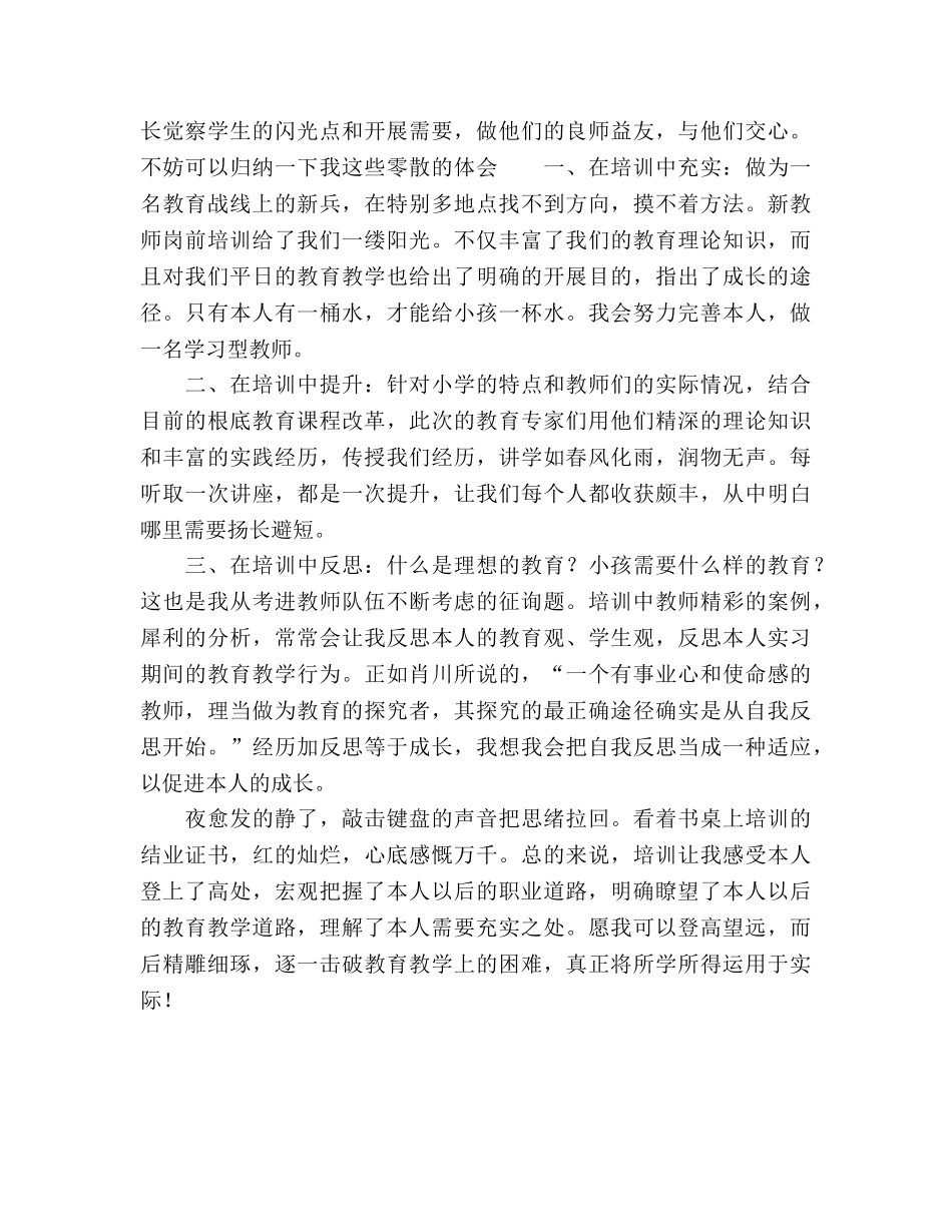 2024青年教师岗前培训参考总结范文 _第2页