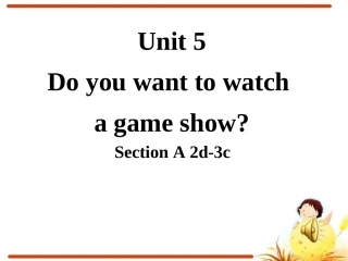 八上Unit5课件1
