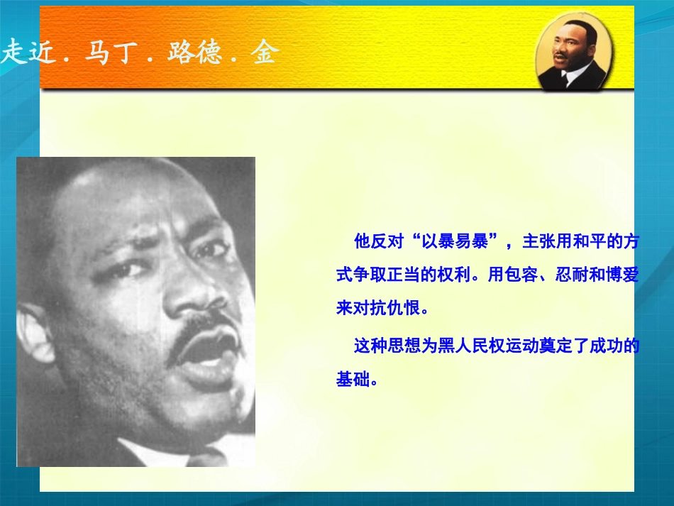 高中语文-《我有一个梦想》课件-苏教版必修4_第3页