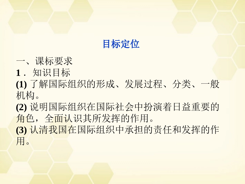 2012届高三政治一轮复习-1.4国际组织概观精品课件-新人教选修3_第2页