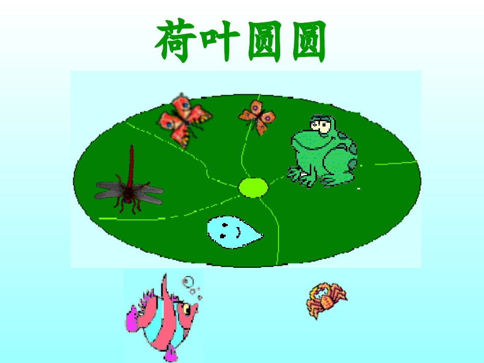 《荷叶圆圆》课件1_第1页