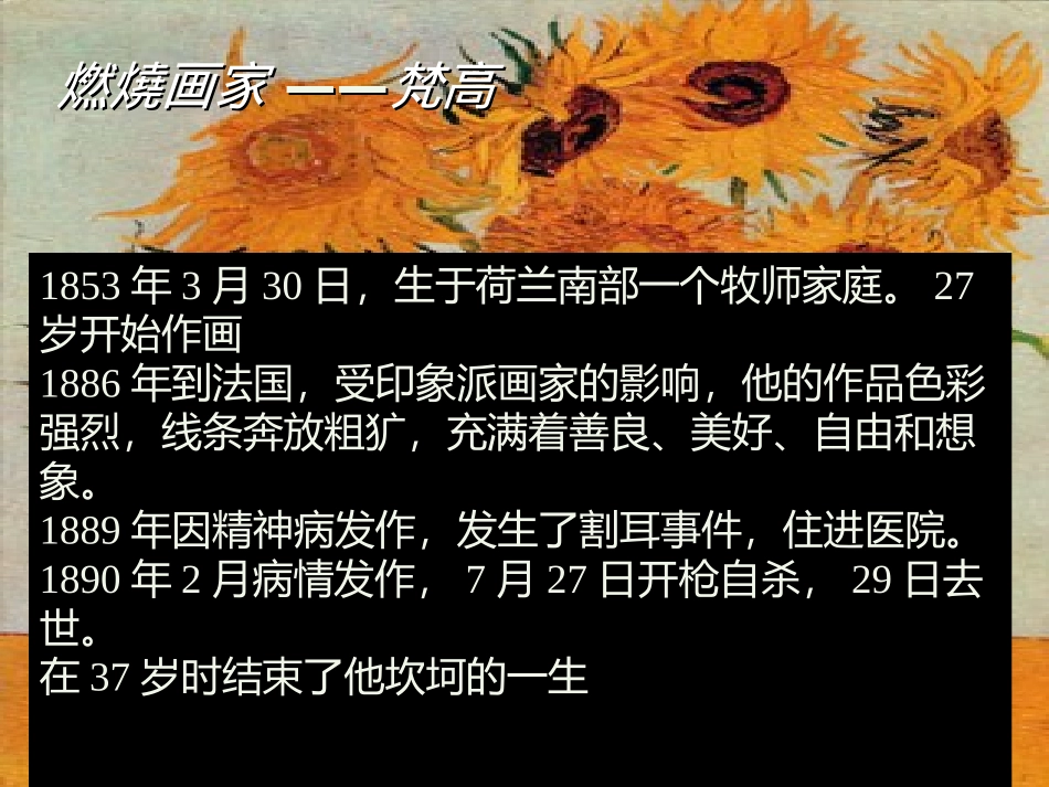 《画家梵高》课件1_第3页