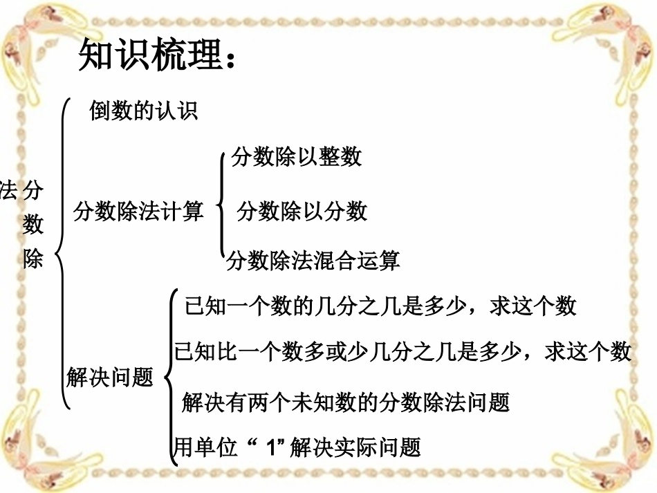 分数除法整理与复习_第3页