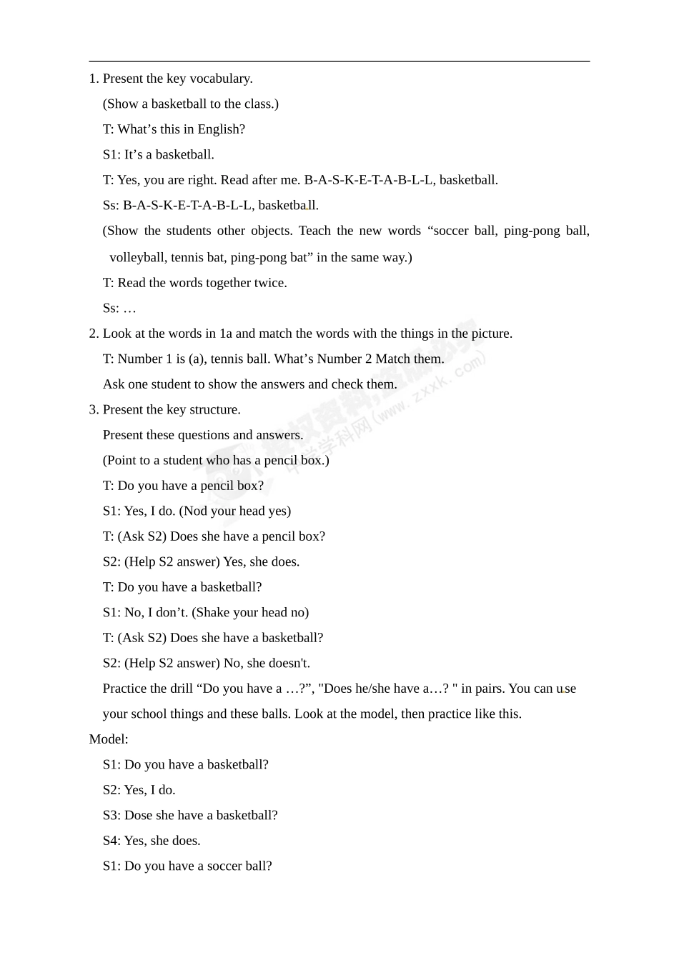 人教七英(上)教案U5：-Do-you-have-a-soccer-ball_第3页