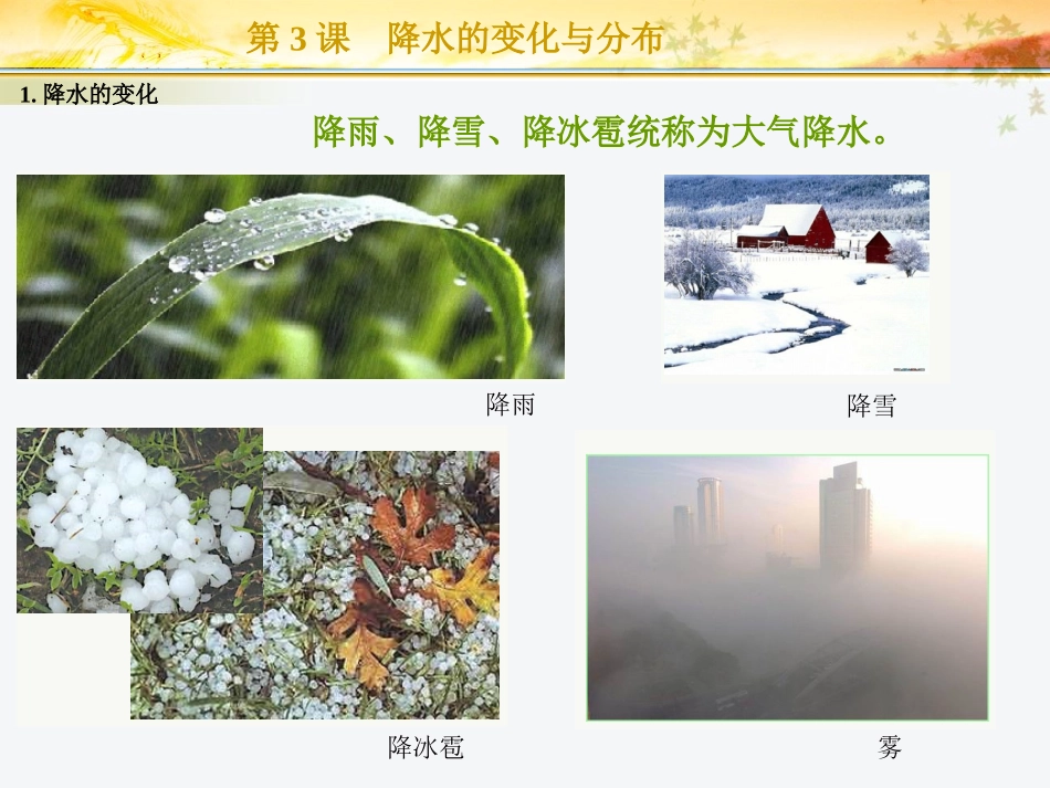 第3课-降水的变化与分布_第3页