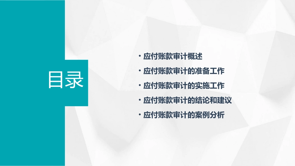 应付账款审计课件_第2页