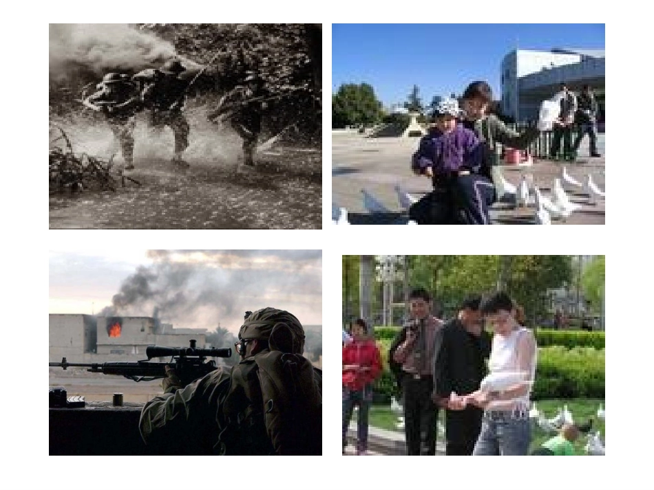 九年级政治战争与和平_第1页