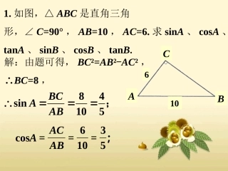 练习2-锐角三角函数