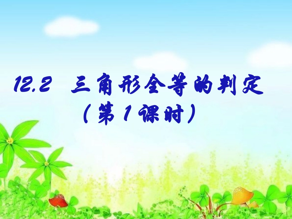 《三角形全等的判定》_第2页