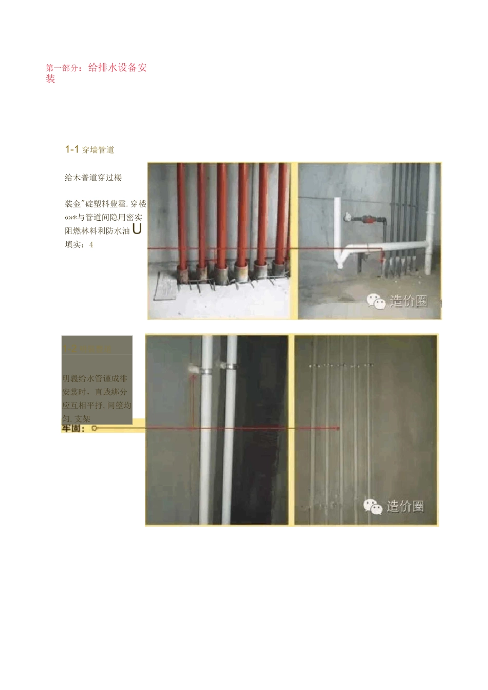 住宅水电详细安装图_第1页