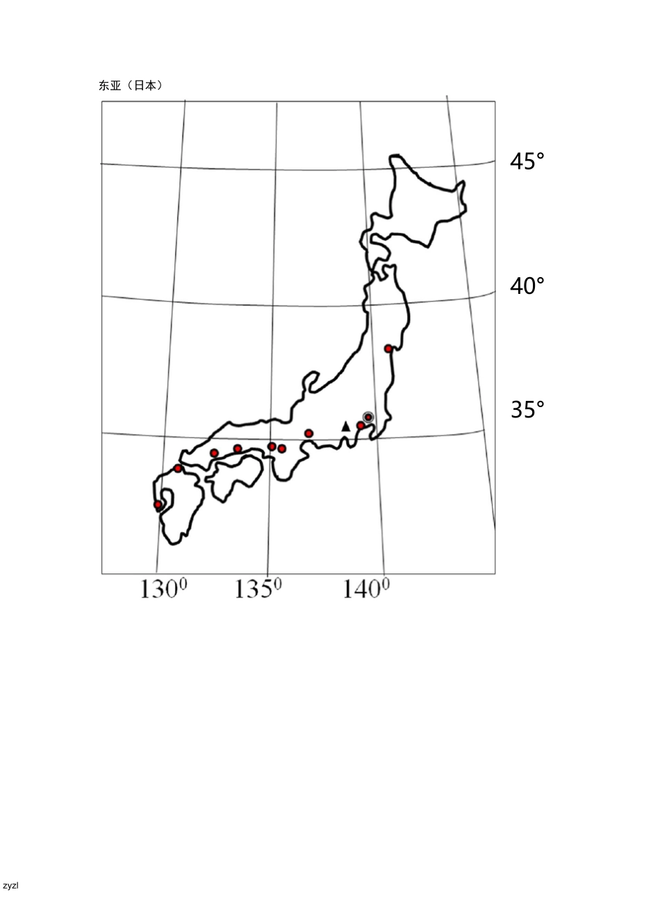 世界各洲空白轮廓图_第1页