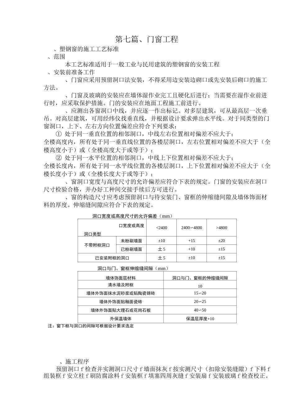 门窗的施工工艺_第1页