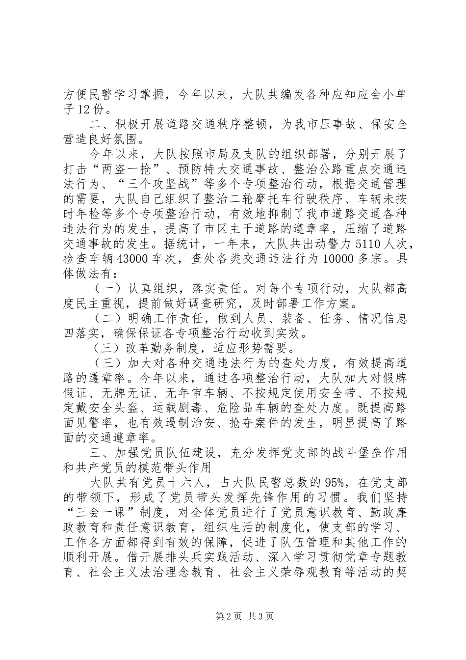 XX年度公安工作总结_第2页