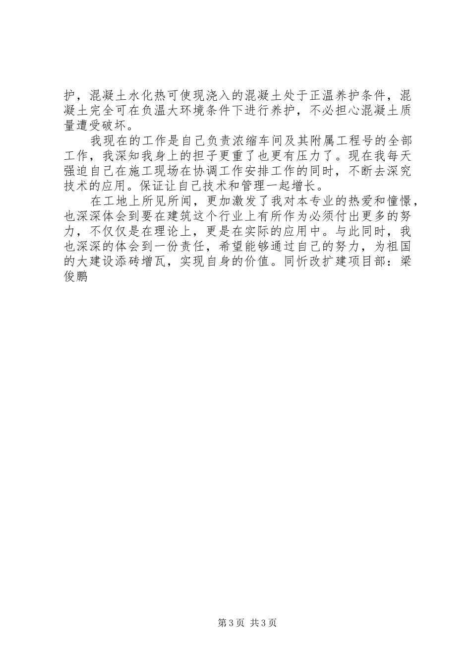 我的年度总结(魏俊鹏) _第3页