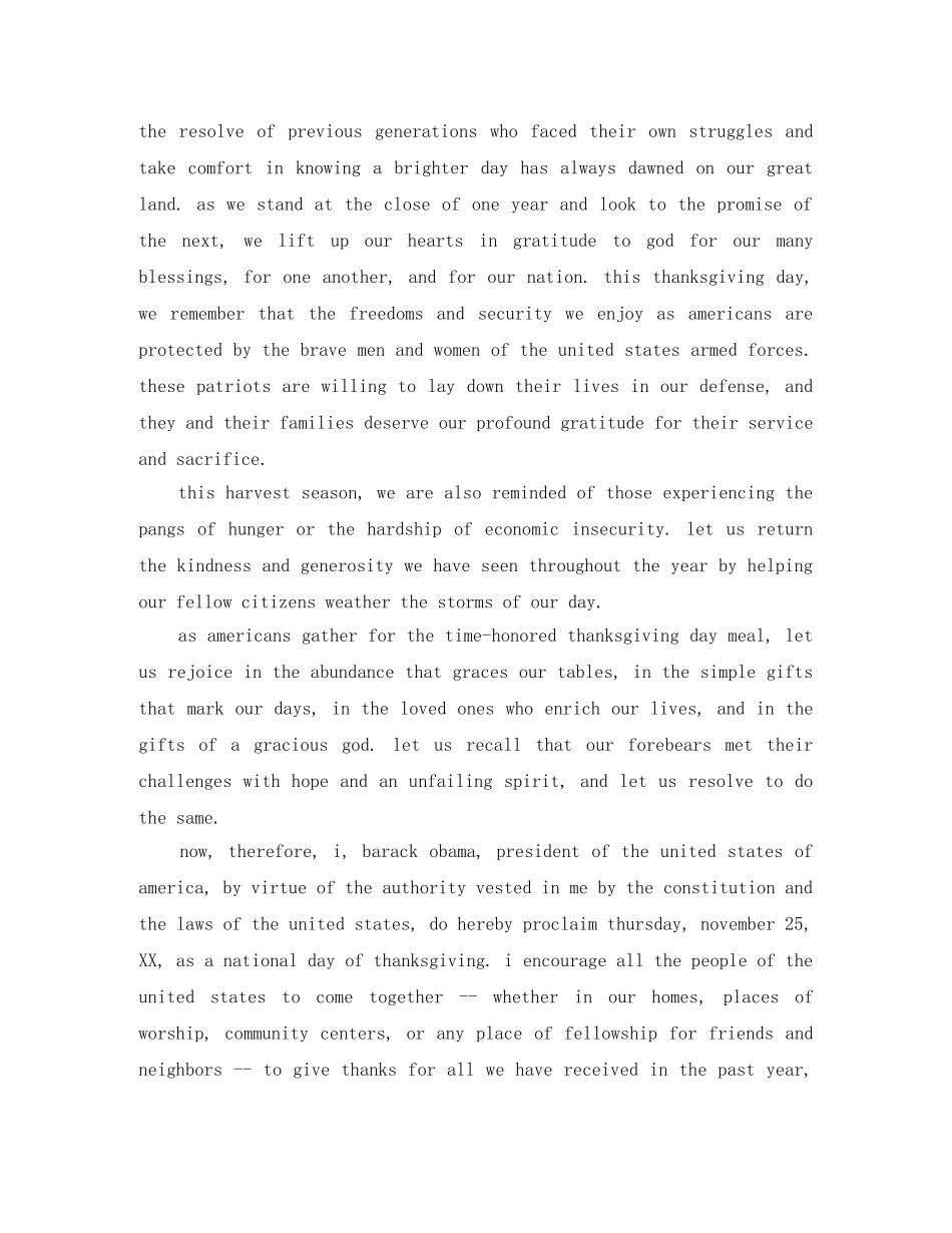 奥巴马2024年感恩节演讲稿 _第2页