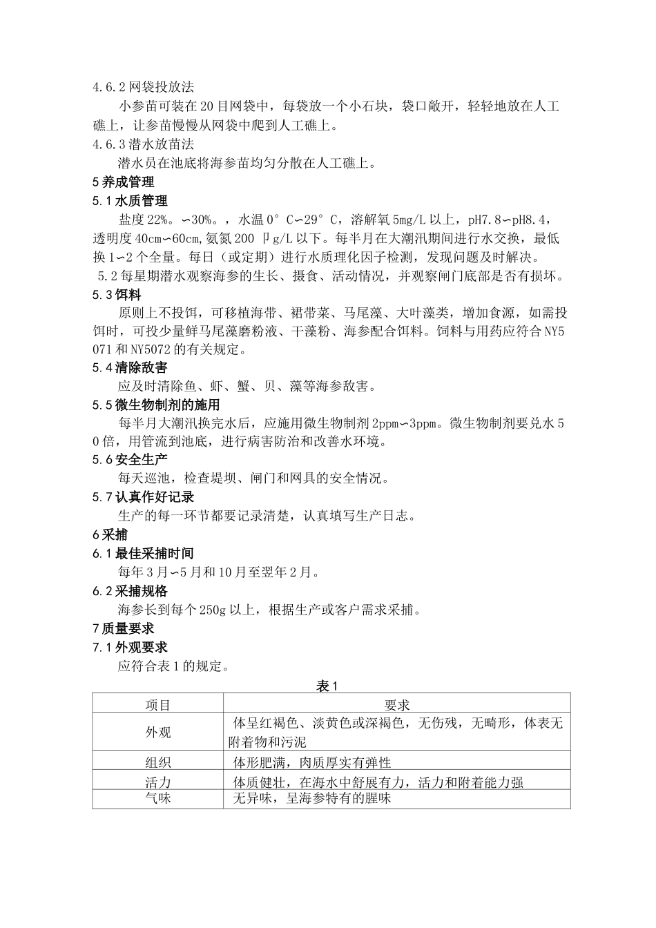 海参养殖技术规范_第3页