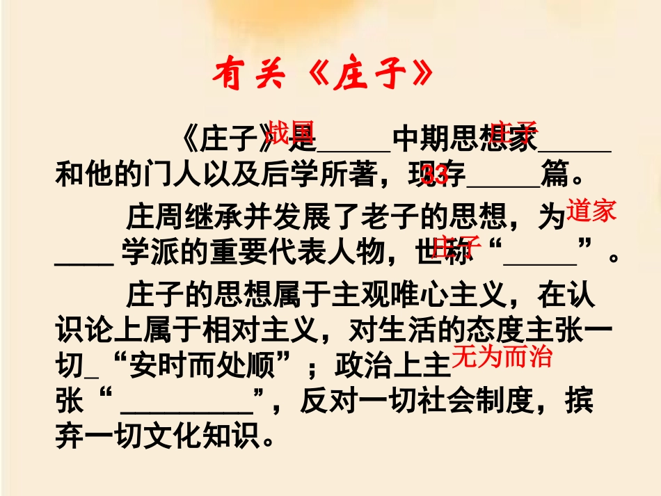 《庖丁解牛》——优秀实用课件_第3页