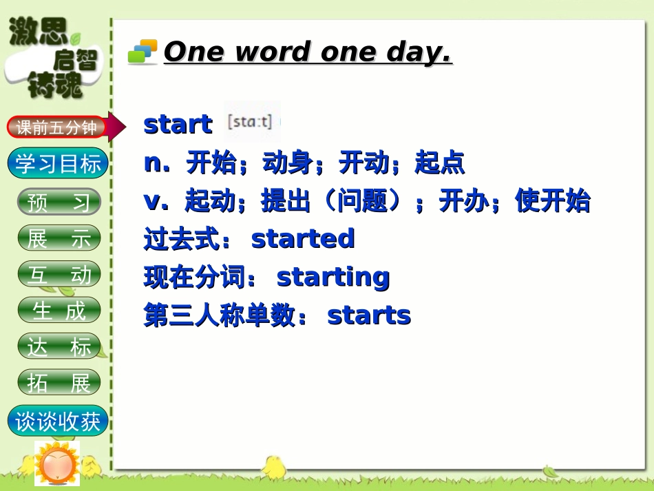 新标准英语第九册M1U1课件_第3页