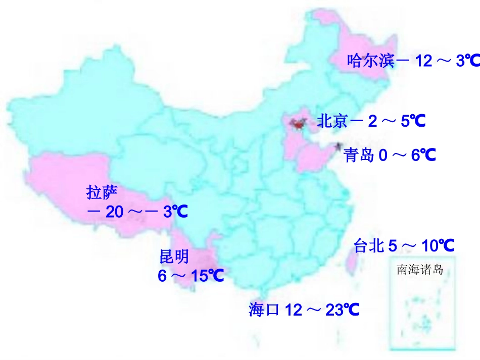 四年级数学温度_第3页
