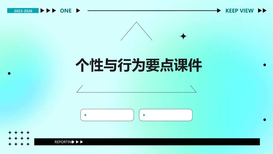 个性与行为要点课件_第1页